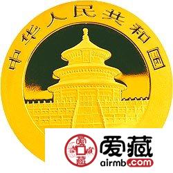 2008版熊猫金银币1盎司金币