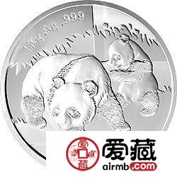 2008版熊猫金银币1公斤熊猫银币
