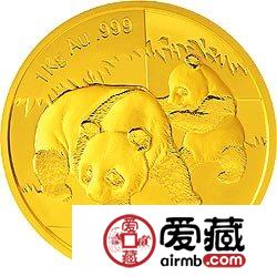 2008版熊猫金银币1公斤熊猫金币