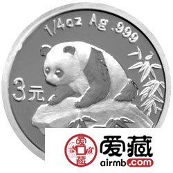 熊貓金幣發(fā)行25周年金銀幣1999年熊貓普制金幣