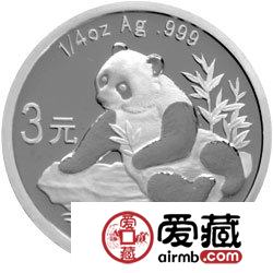中国熊猫金币发行25周年金银币1998年熊猫普制金币