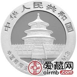熊猫金币发行25周年金银币1996年熊猫普制金币