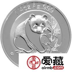 熊猫金币发行25周年金银币1988年熊猫普制金币