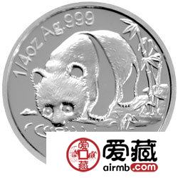 熊猫金币发行25周年金银币1987年熊猫普制金币