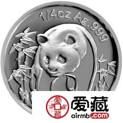 熊猫金币发行25周年金银币1986年熊猫普制金币