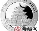 济南市商业银行成立10周年金银币1盎司熊猫加字银币