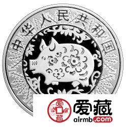2007中国丁亥猪年金银币1盎司银币