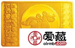 2006中国丙戌狗年金银币5盎司长方形金币
