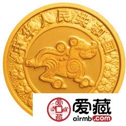 2006中国丙戌狗年金银币1/10盎司金币