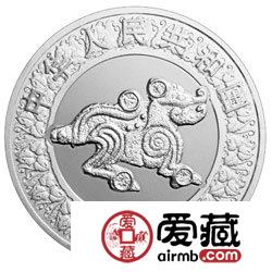 2006中国丙戌狗年金银币1盎司彩色银币