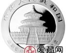北京银行成立10周年金银币1盎司熊猫加字银币