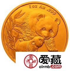 2004版熊猫贵金属纪念币1盎司金币