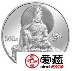 2004年观音贵金属金银币1公斤银币