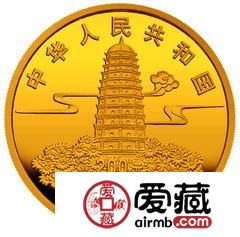 佛指舍利纪念金银币1/2盎司金币