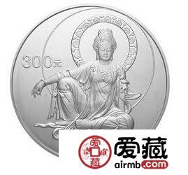 2003年观音贵金属金银币1公斤银币