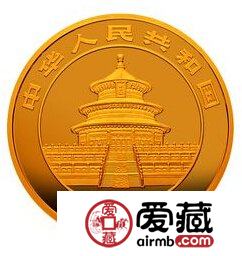 2004版熊猫贵金属纪念币1/10盎司金币