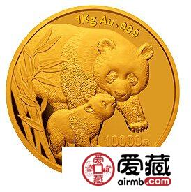 2004版熊猫贵金属纪念币1公斤金币