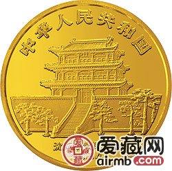 中国甲戌狗年金银铂币12盎司郎世宁所绘狗金币