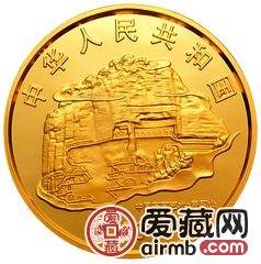 中國石窟藝術（麥積山）金銀幣5盎司金幣