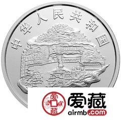 中国石窟艺术（麦积山）金银币2盎司银币