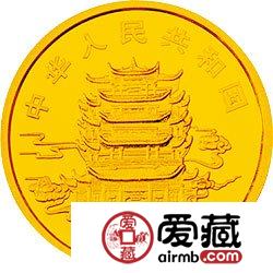 中国民间神话故事彩色金银币盘古开天地彩色金币