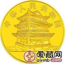 中国京剧艺术彩色金银币1/2盎司梁红玉彩色金币