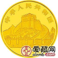 中国古代科技发明发现金银币1/2盎司索桥金币