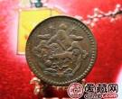 西藏铜币五钱三山双日图文赏析