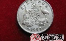 英属澳大利亚银币6便士图文赏析
