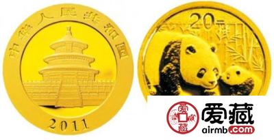 2011年5盎司熊猫金币价格及图片