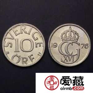 瑞典银币10欧尔图文鉴赏