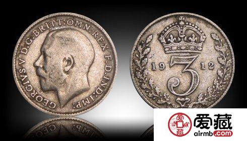 英国乔治五世银币3便士图文解析