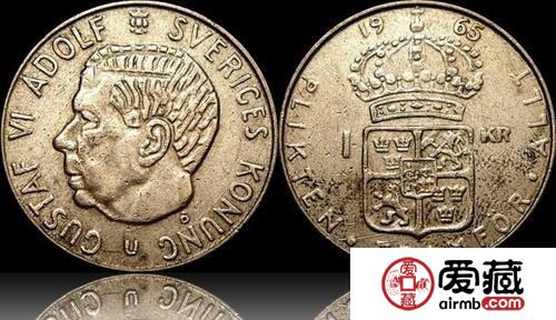 瑞典银币1克朗图文鉴赏