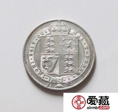 英国维多利亚银币1先令图文赏析