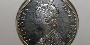 英属印度银币1卢比图文赏析