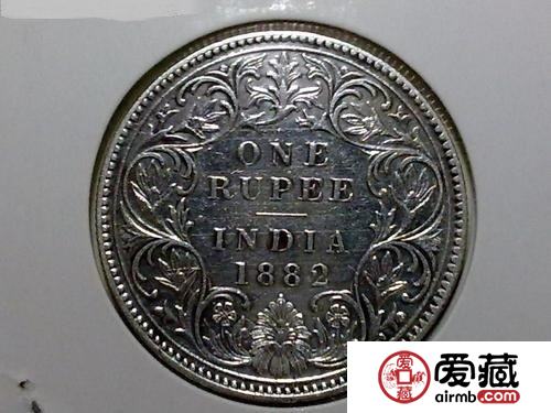 英属印度银币1卢比图文赏析