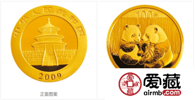 2009年熊猫金币套装金套猫图文鉴赏