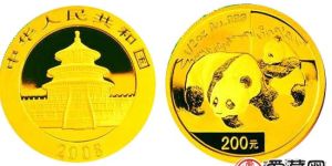 2008年一公斤熊貓金幣價(jià)格及圖片