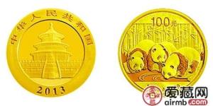 2013年一公斤熊貓金幣價值及發(fā)行量