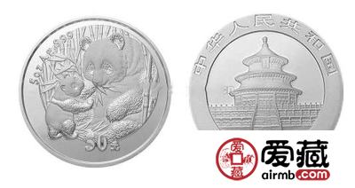 2005熊猫纪念币5盎司精制银币详情介绍