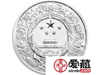 2012龙年1公斤圆形本色银币图文解析