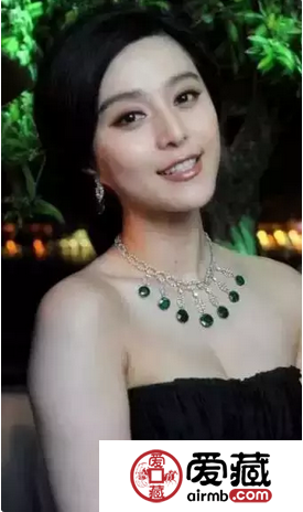 翡翠怎么搭配，看范冰冰就知道了