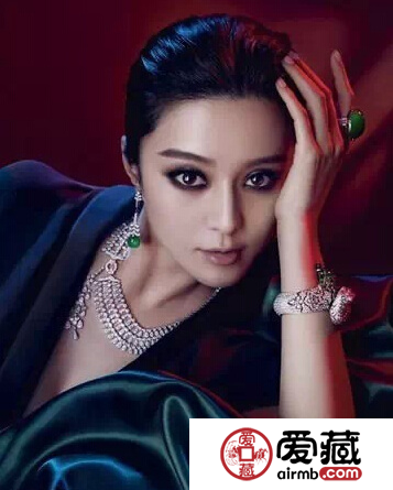 翡翠怎么搭配，看范冰冰就知道了