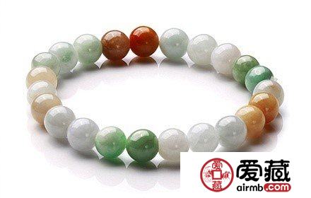 三彩翡翠手链的寓意是什么，佩戴三彩翡翠手链有什么意义