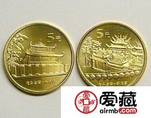 台湾朝天宫（一组）纪念币收藏价格是多少，市场行情如何