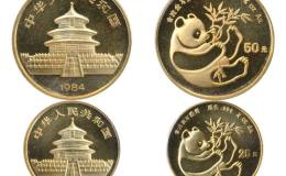 1984年熊貓金套幣如今漲幅可觀，受到眾人熱捧