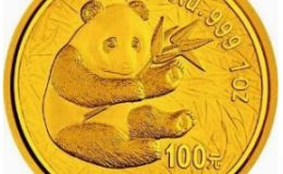 2002年熊猫金套币市场涨幅大，后市潜力值得期待