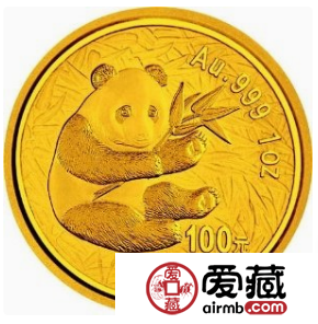 2002年熊猫金套币市场涨幅大，后市潜力值得期待