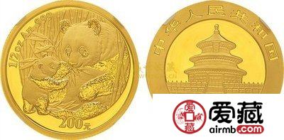 2005年熊猫金套币价格缓慢增长，收藏需要有一定的耐心