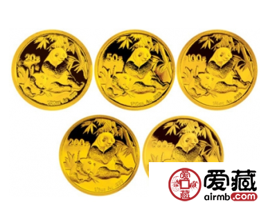 2007年熊猫金套币有价无市，收藏价值稳步上升